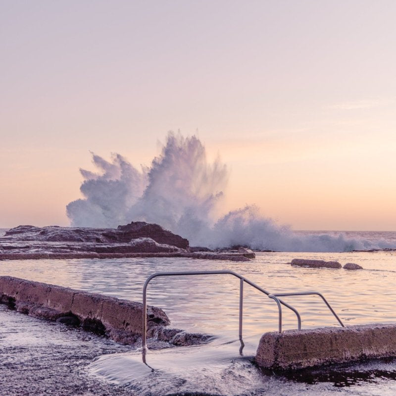 Gerringong "Ourie Splash" Acrylic Block - Belinda Doyle - Australian Photographer & Resin Artist