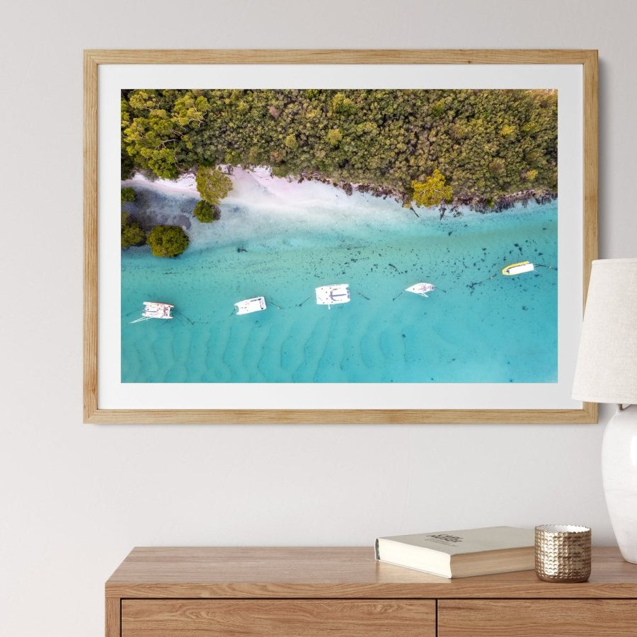 "Anchored in Huskisson" Photography Print - Belinda Doyle - Australian Photographer & Resin Artist