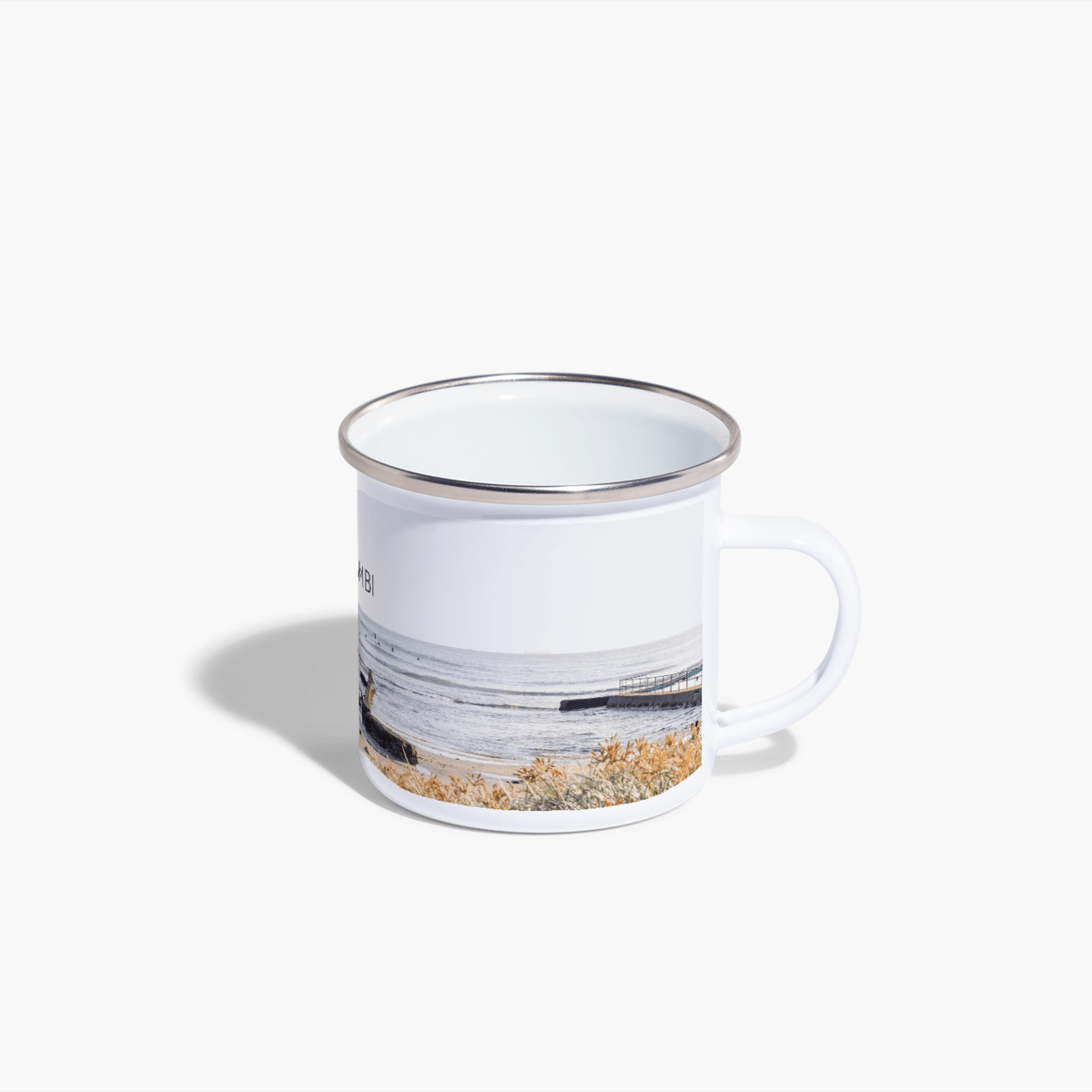 Bellambi Enamel Camping Mug - Belinda Doyle - Australian Photographer & Resin Artist