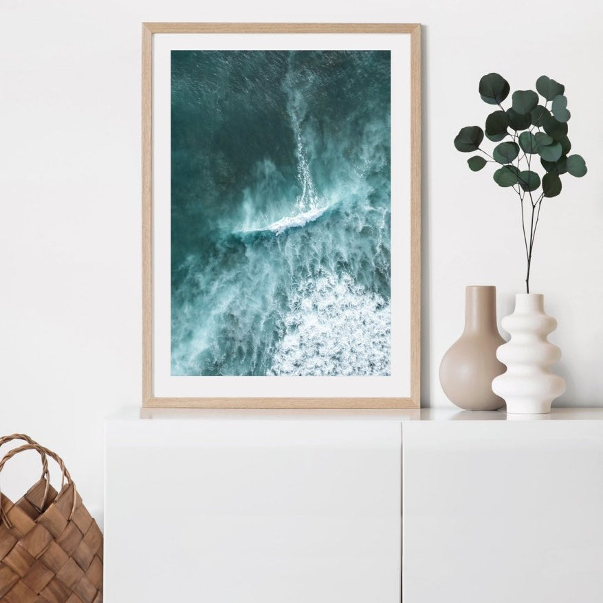 "Blue Rush" (P) Photography Print - Belinda Doyle - Australian Photographer & Resin Artist