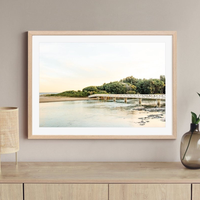 "Bridge to Dusk" Photography Print - Belinda Doyle - Australian Photographer & Resin Artist