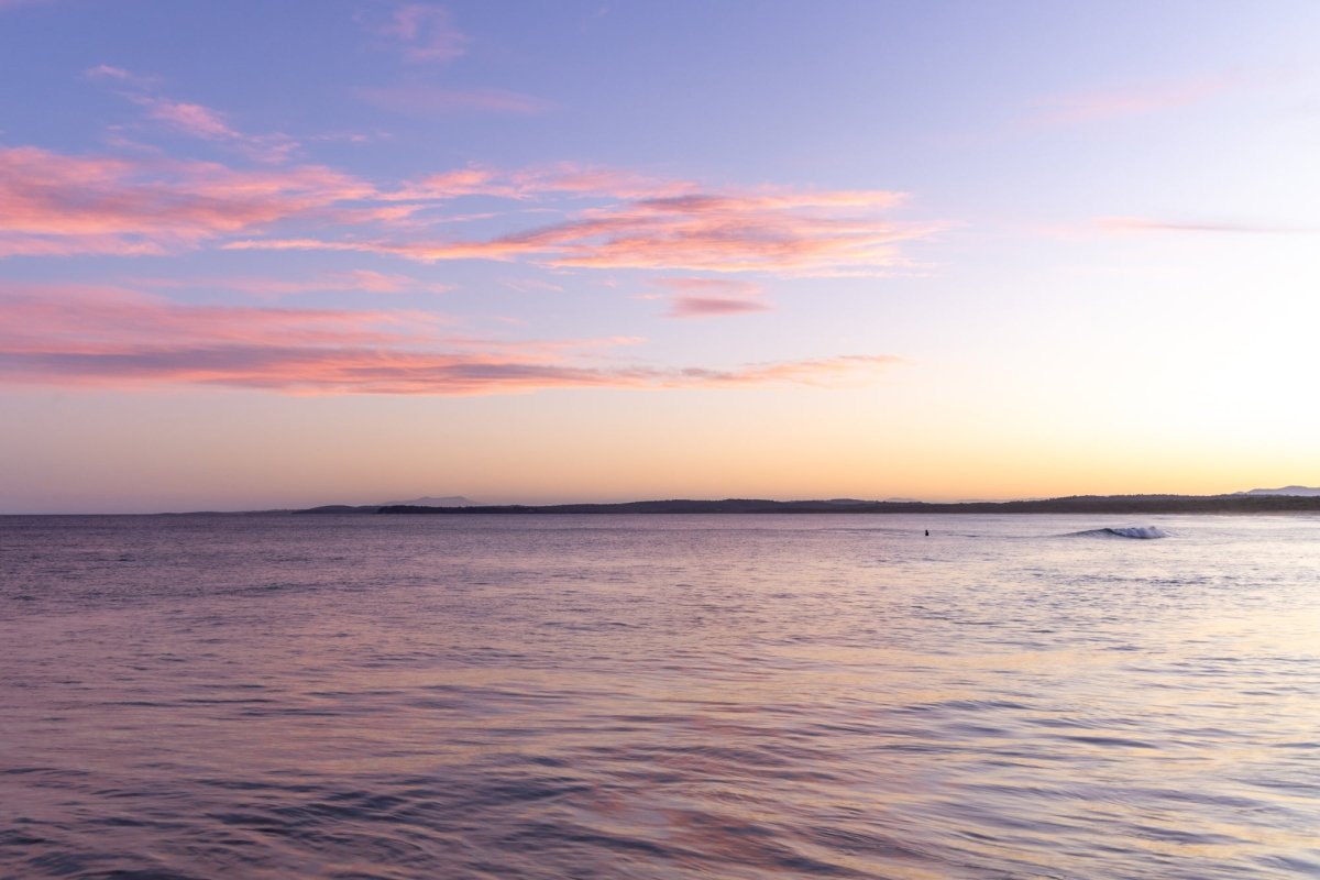 Broulee "Broulee Calm" Acrylic Block - Belinda Doyle - Australian Photographer & Resin Artist