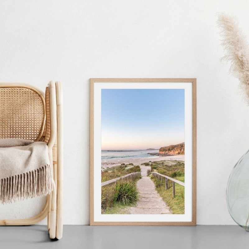 "Coastal Stairway" Photography Print - Belinda Doyle - Australian Photographer & Resin Artist