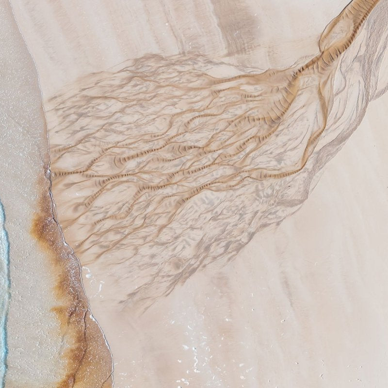 Durras "Coastal Veins" Acrylic Block - Belinda Doyle - Australian Photographer & Resin Artist