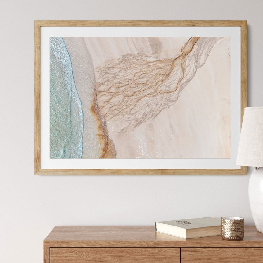 "Coastal Veins" Photography Print - Belinda Doyle - Australian Photographer & Resin Artist