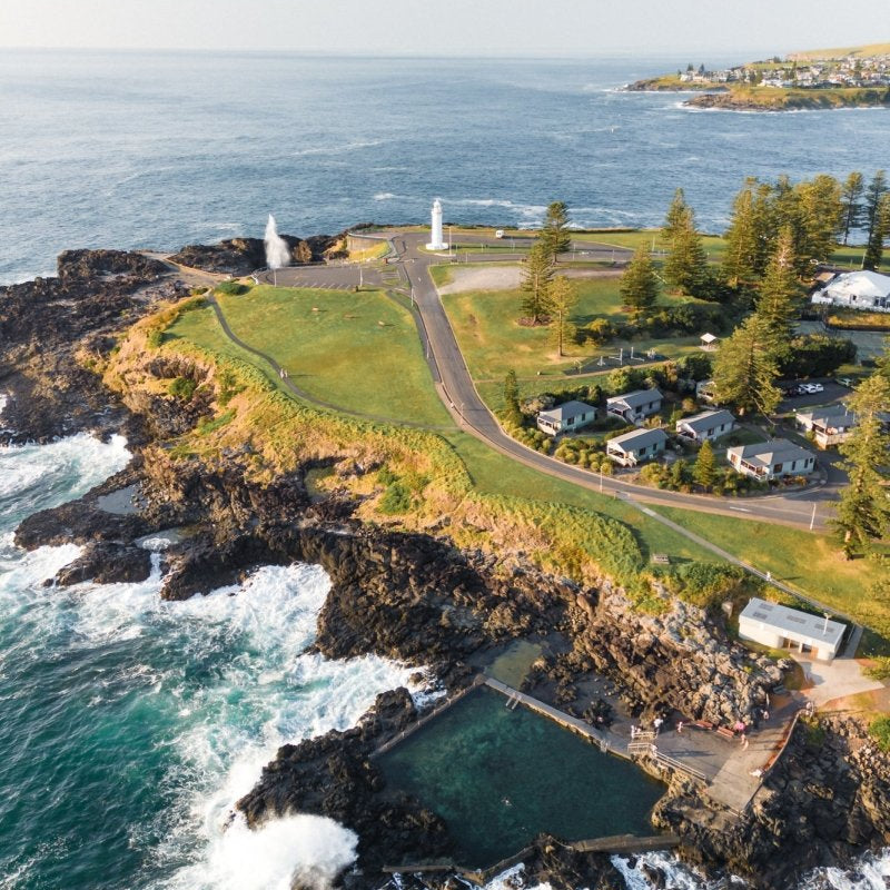 Kiama "Blowhole Point" Acrylic Block - Belinda Doyle - Australian Photographer & Resin Artist
