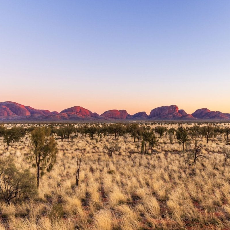 "Desert Glow" Kata Tjuṯa Sunrise Photography Print - Belinda Doyle - Australian Photographer & Resin Artist