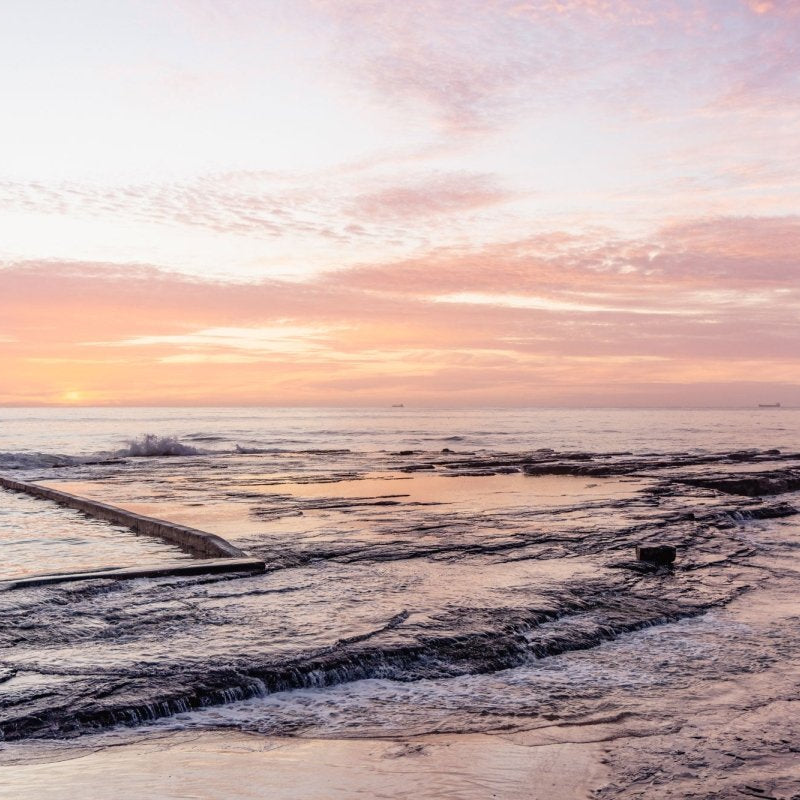 Austinmer "Dawn Drifters" Acrylic Block - Belinda Doyle - Australian Photographer & Resin Artist