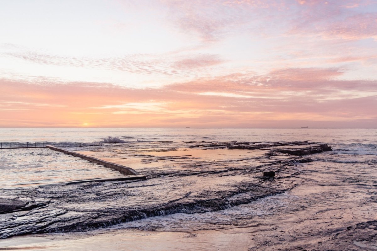 Austinmer "Dawn Drifters" Acrylic Block - Belinda Doyle - Australian Photographer & Resin Artist
