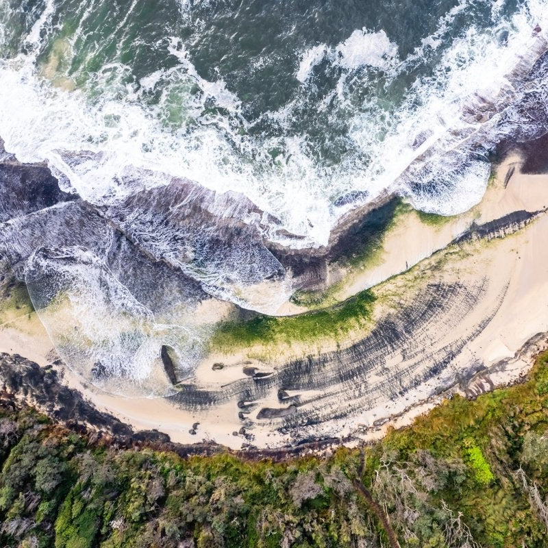 Dolphin Point "Dolphin Point Edge" Acrylic Block - Belinda Doyle - Australian Photographer & Resin Artist