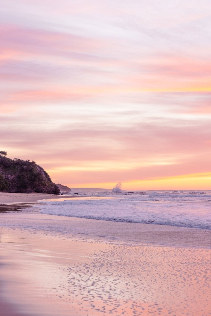 Thirroul "First Light at Thirroul" Acrylic Block - Belinda Doyle - Australian Photographer & Resin Artist