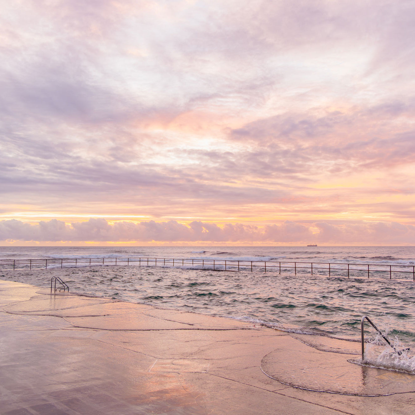 "High Tide, Soft Sky" Photography Print - Belinda Doyle - Australian Photographer & Resin Artist