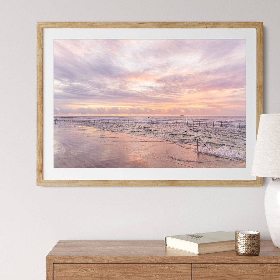 "High Tide, Soft Sky" Photography Print - Belinda Doyle - Australian Photographer & Resin Artist
