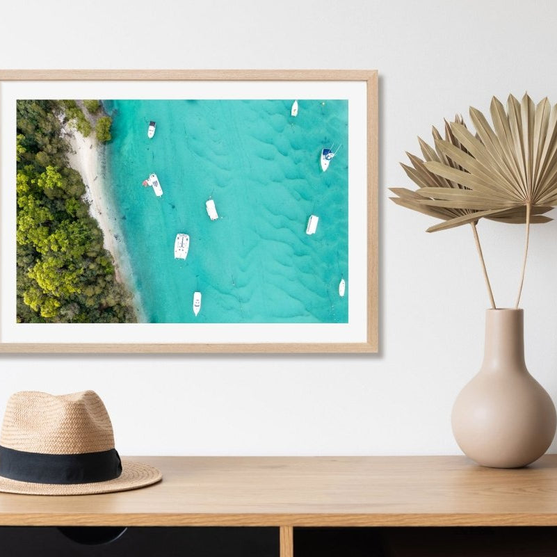"Huskisson Blues" Photography Print - Belinda Doyle - Australian Photographer & Resin Artist