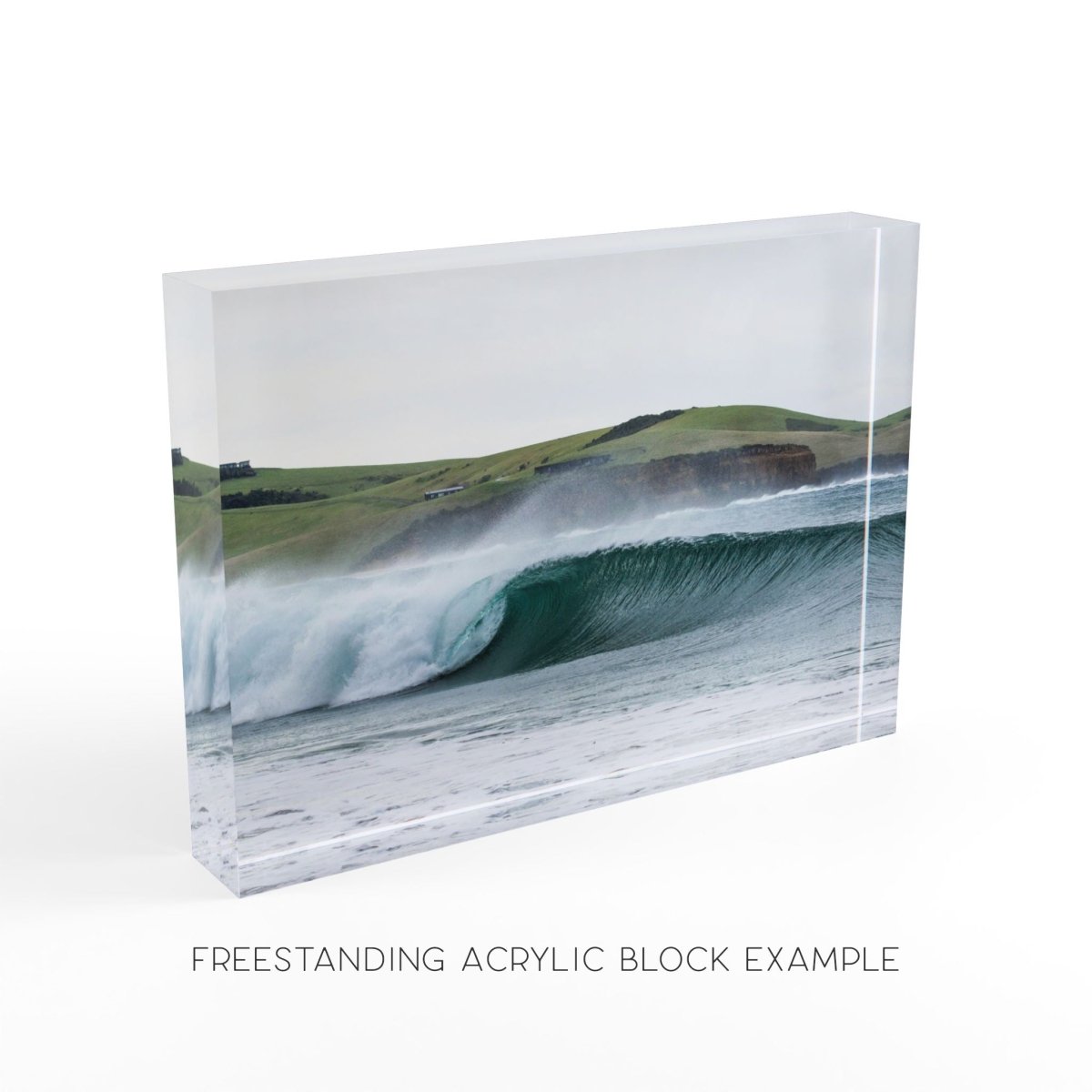 Falls Creek "Billy" Acrylic Block - Belinda Doyle - Australian Photographer & Resin Artist