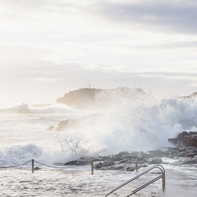 Kiama "Metal & Motion" Acrylic Block - Belinda Doyle - Australian Photographer & Resin Artist