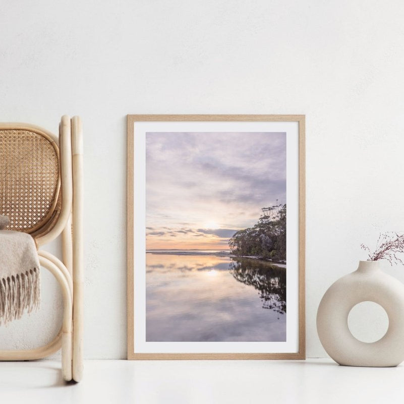 "Moona Reflections" Photography Print - Belinda Doyle - Australian Photographer & Resin Artist