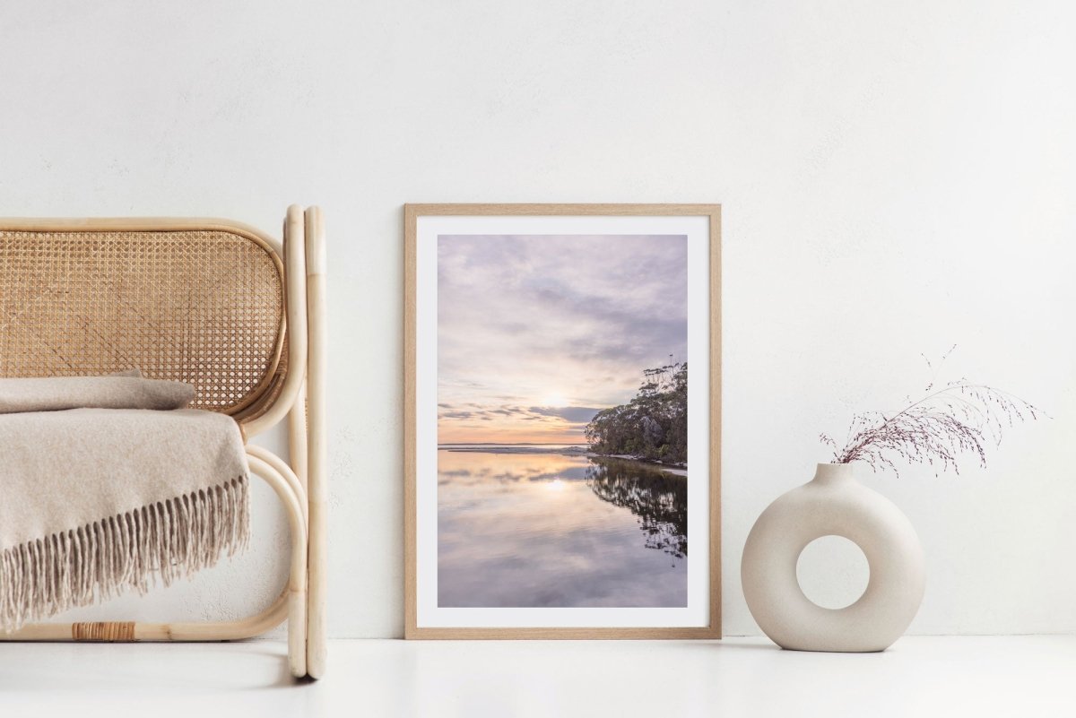 "Moona Reflections" Photography Print - Belinda Doyle - Australian Photographer & Resin Artist