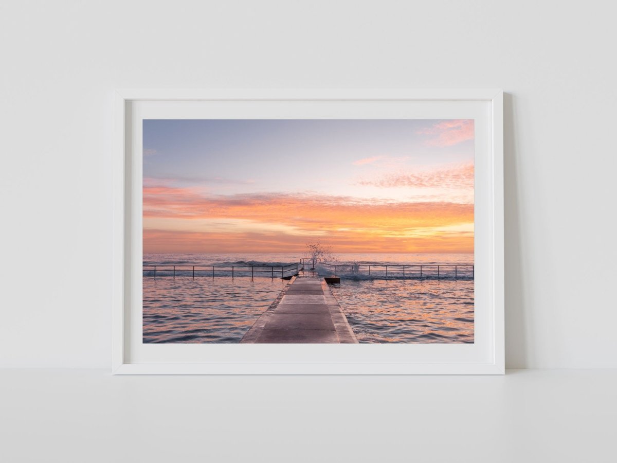 "Morning’s Leading Line" Photography Print - Belinda Doyle - Australian Photographer & Resin Artist