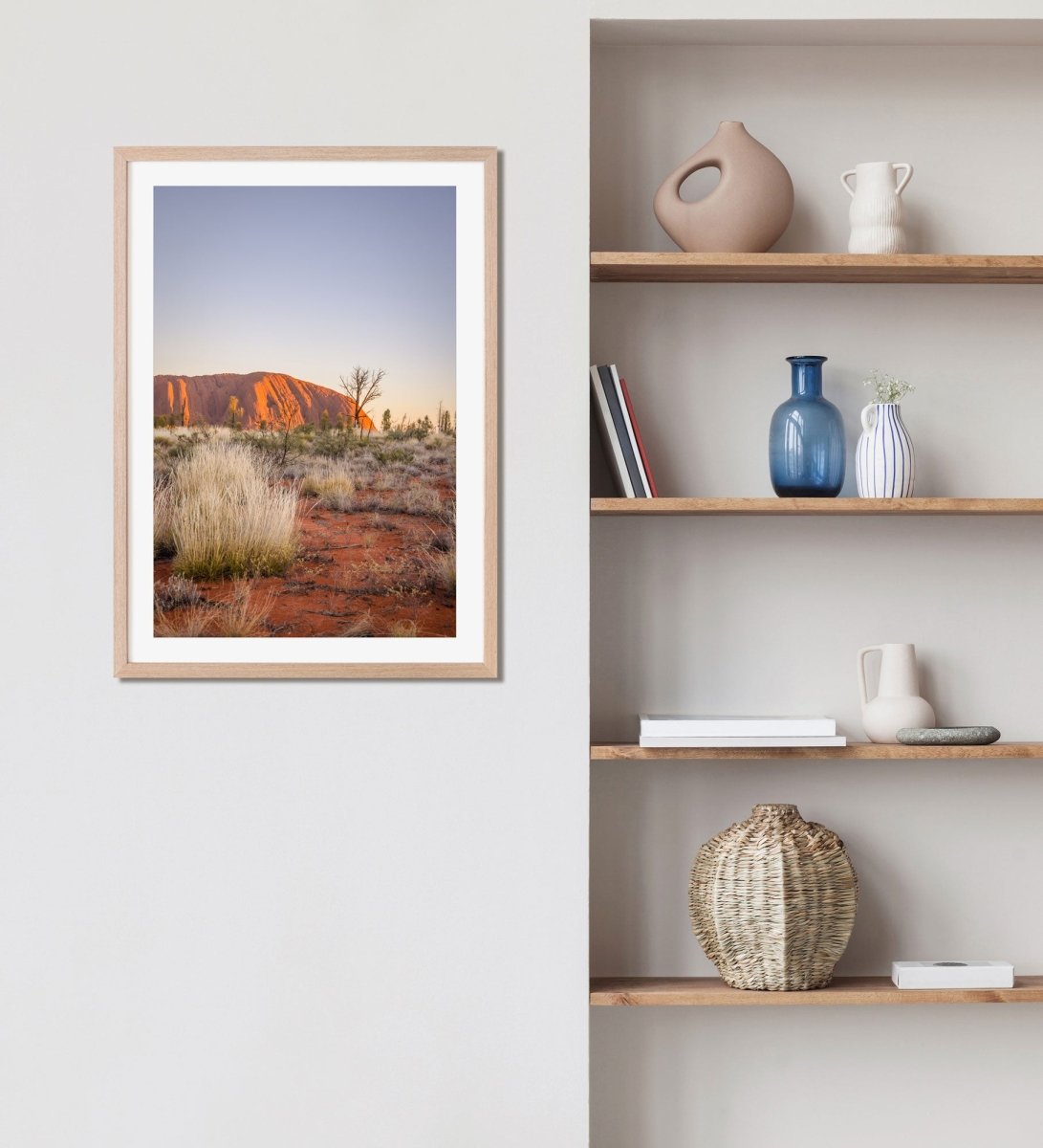 "Nature’s Portrait" Uluru Sunrise Photography Print - Belinda Doyle - Australian Photographer & Resin Artist