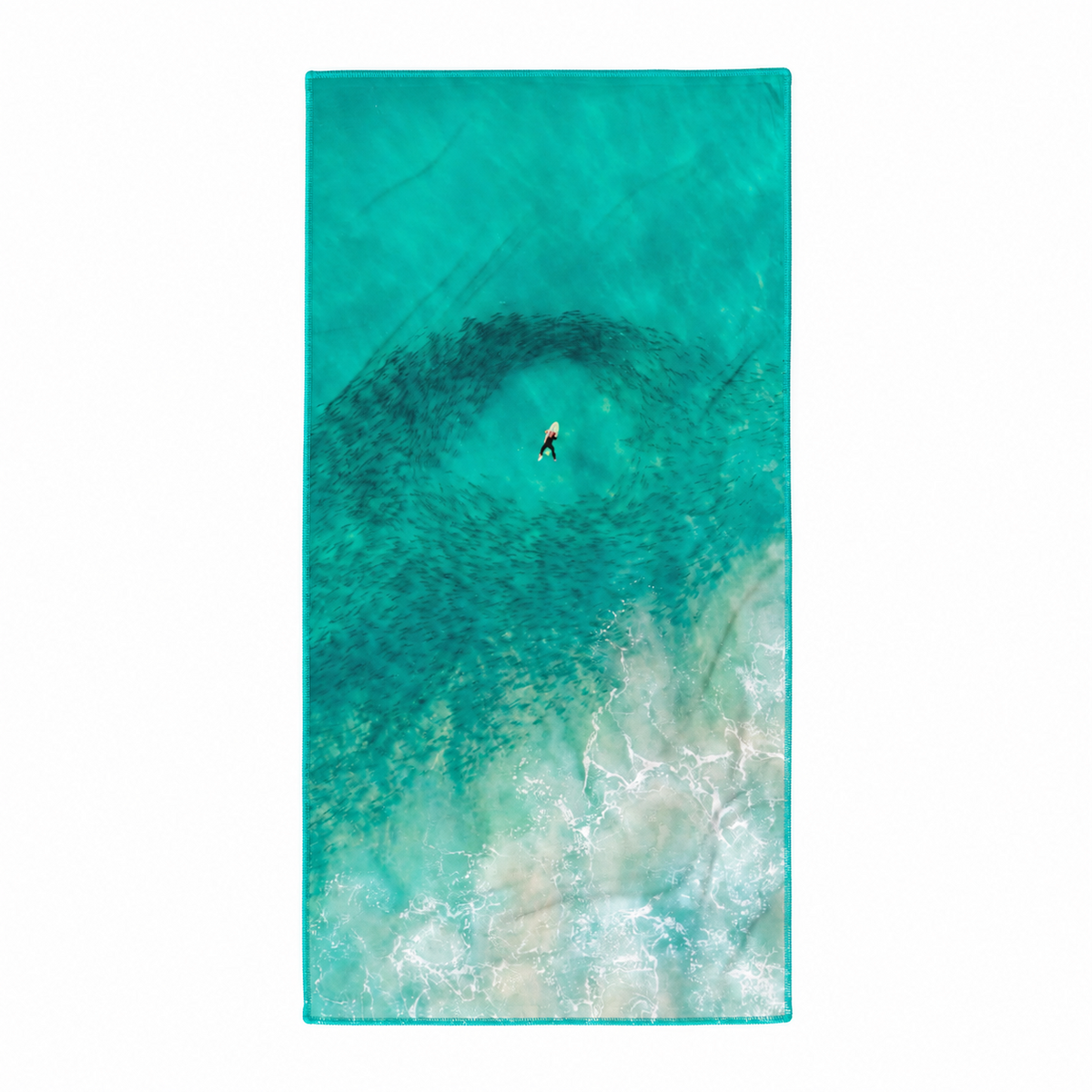 Bait Ball Ballet Microfibre Beach Towel - Narrawallee - Belinda Doyle - Australian Photographer & Resin Artist