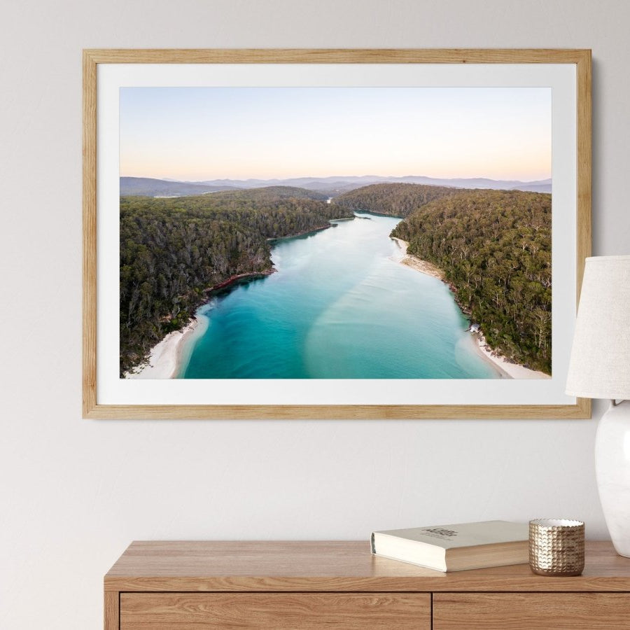 "Pambula River Morning" Photography Print - Belinda Doyle - Australian Photographer & Resin Artist