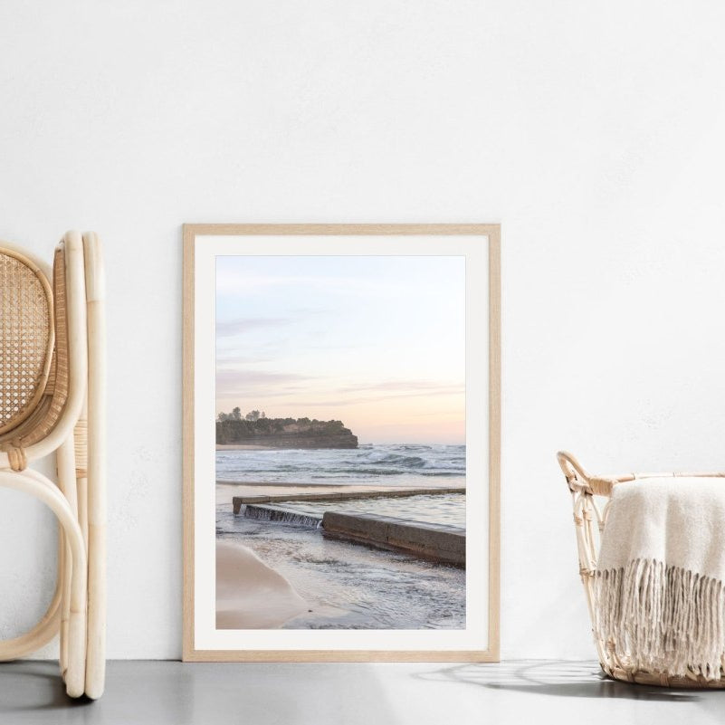 "Pastel Cascade" Photography Print - Belinda Doyle - Australian Photographer & Resin Artist
