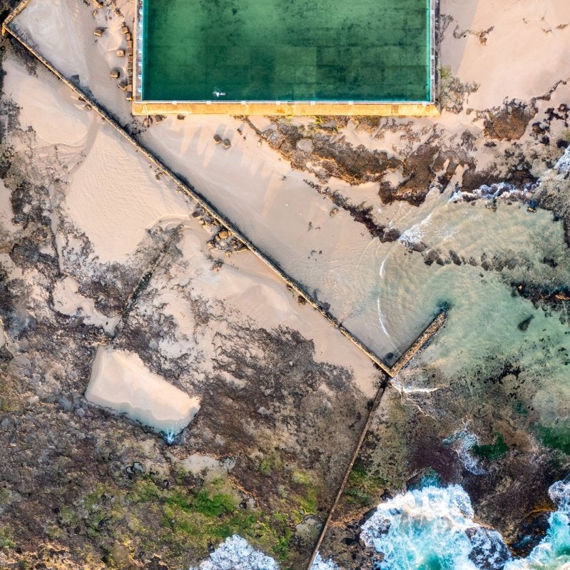 "Patterns of the Coast" Photography Print - Belinda Doyle - Australian Photographer & Resin Artist