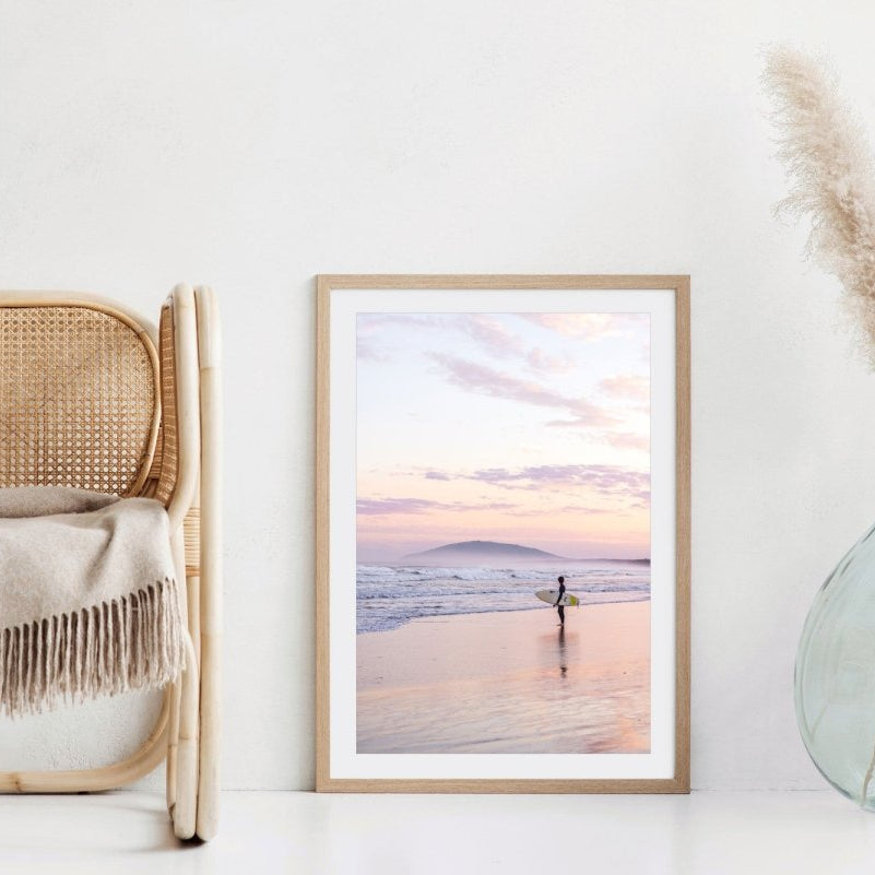 "Pause at Pink Hour" Photography Print - Belinda Doyle - Australian Photographer & Resin Artist
