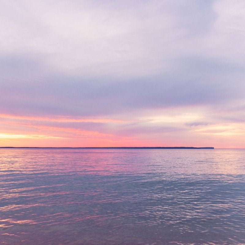 Huskisson "Perpendicular Pastels" Acrylic Block - Belinda Doyle - Australian Photographer & Resin Artist
