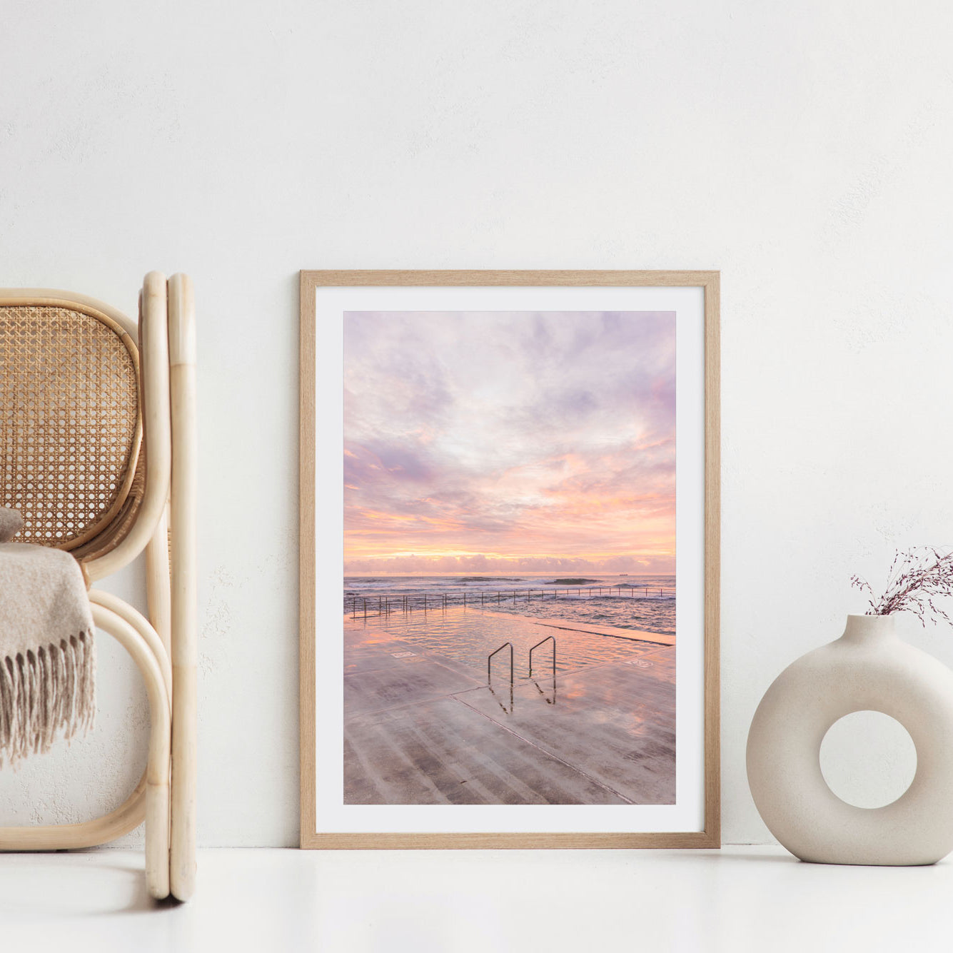 "Pink Sunrise, Towradgi" Photography Print - Belinda Doyle - Australian Photographer & Resin Artist