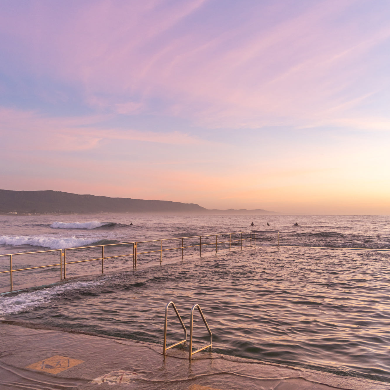 "Poolside Dawn" Photography Print - Belinda Doyle - Australian Photographer & Resin Artist