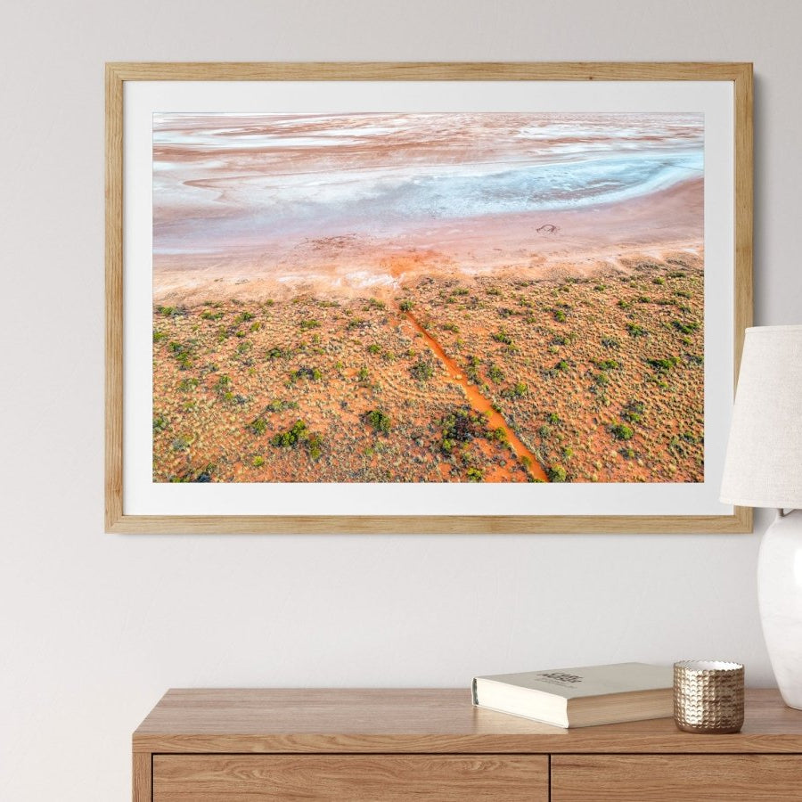 "Salt Scribbles" Photography Print - Belinda Doyle - Australian Photographer & Resin Artist