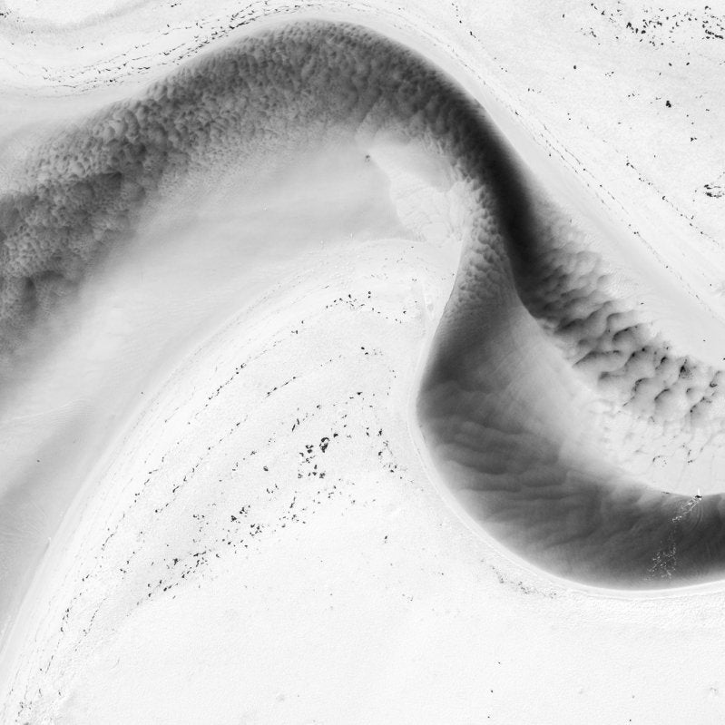 "Sand & Shadow" BW Photography Print - Belinda Doyle - Australian Photographer & Resin Artist