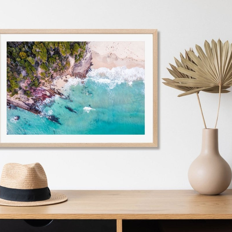"Sapphire & Stone" Photography Print - Belinda Doyle - Australian Photographer & Resin Artist