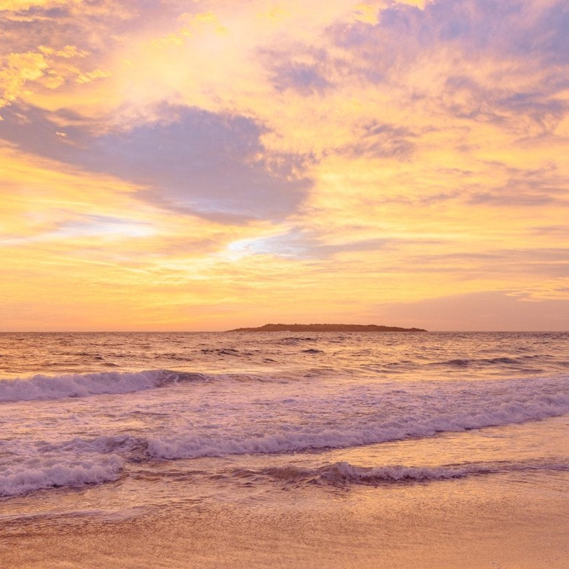 Port Kembla "Sea of Rose" Acrylic Block - Belinda Doyle - Australian Photographer & Resin Artist