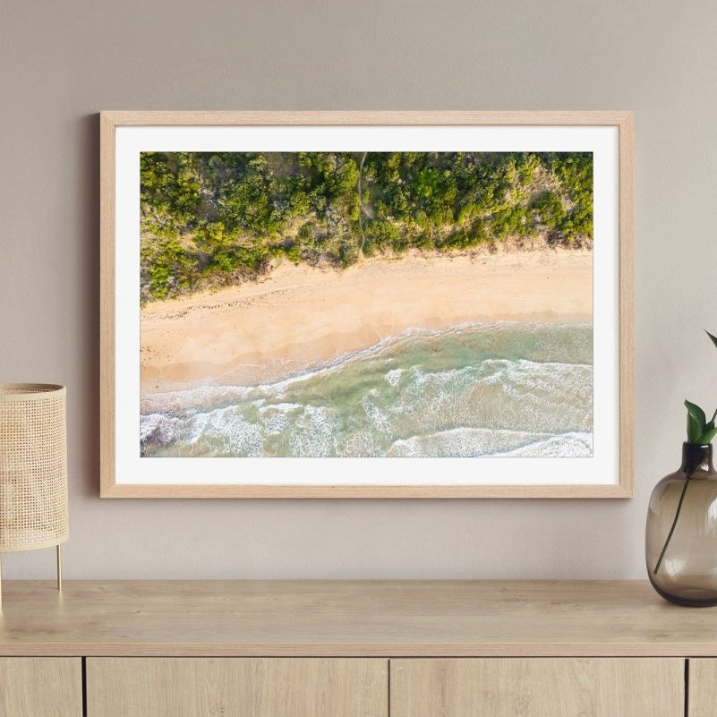 "Seam of the Shore" Photography Print - Belinda Doyle - Australian Photographer & Resin Artist