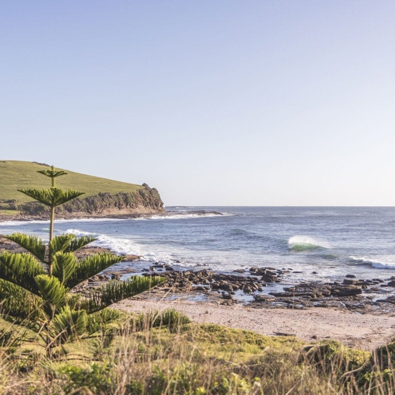 Gerroa "Shelley’s Shoreline" Acrylic Block - Belinda Doyle - Australian Photographer & Resin Artist