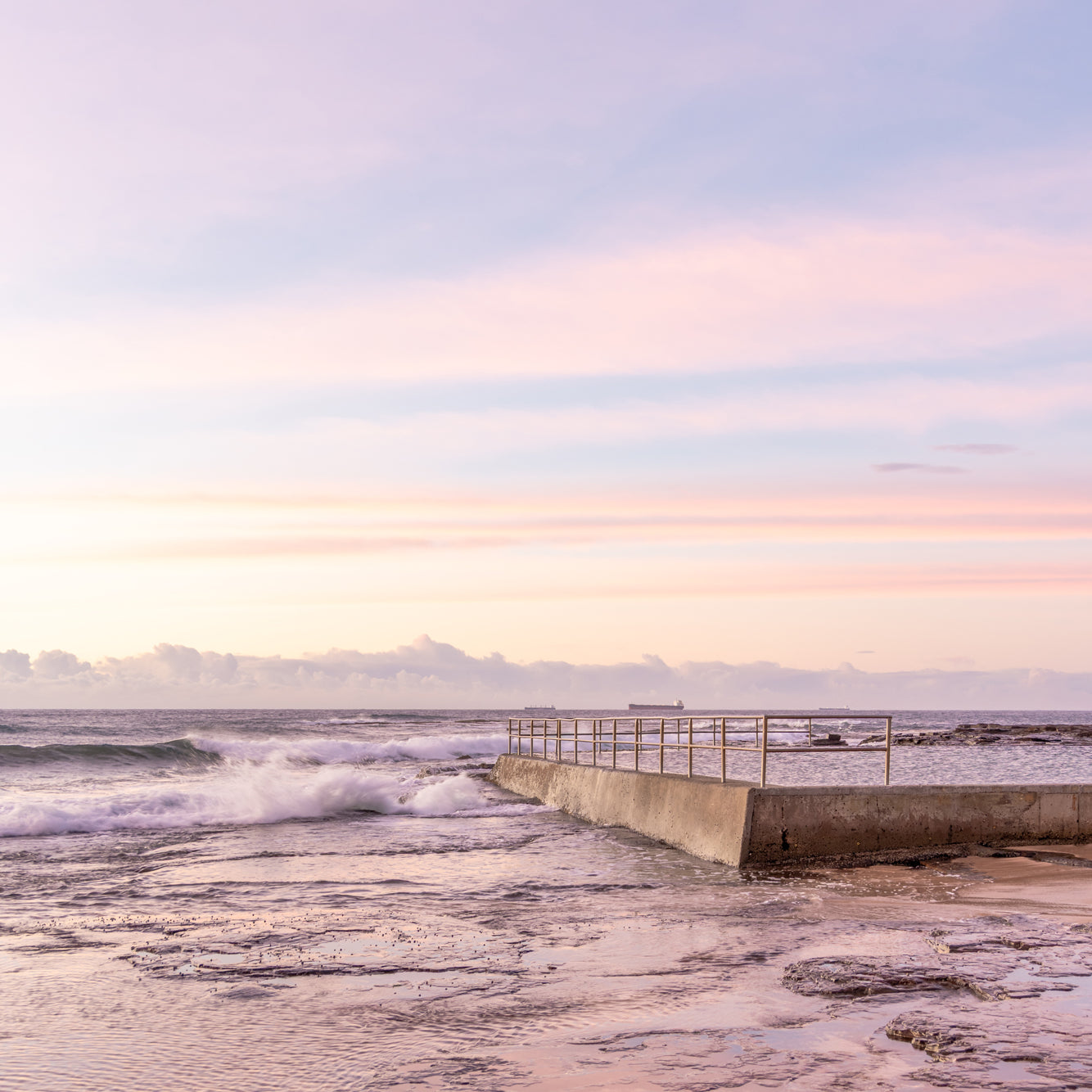 "Soft Start at Wombarra" Photography Print - Belinda Doyle - Australian Photographer & Resin Artist