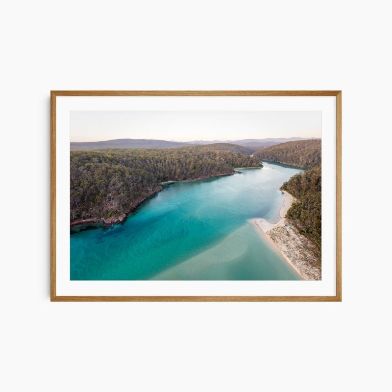 "Sapphire Stillness" Photography Print - Belinda Doyle - Australian Photographer & Resin Artist