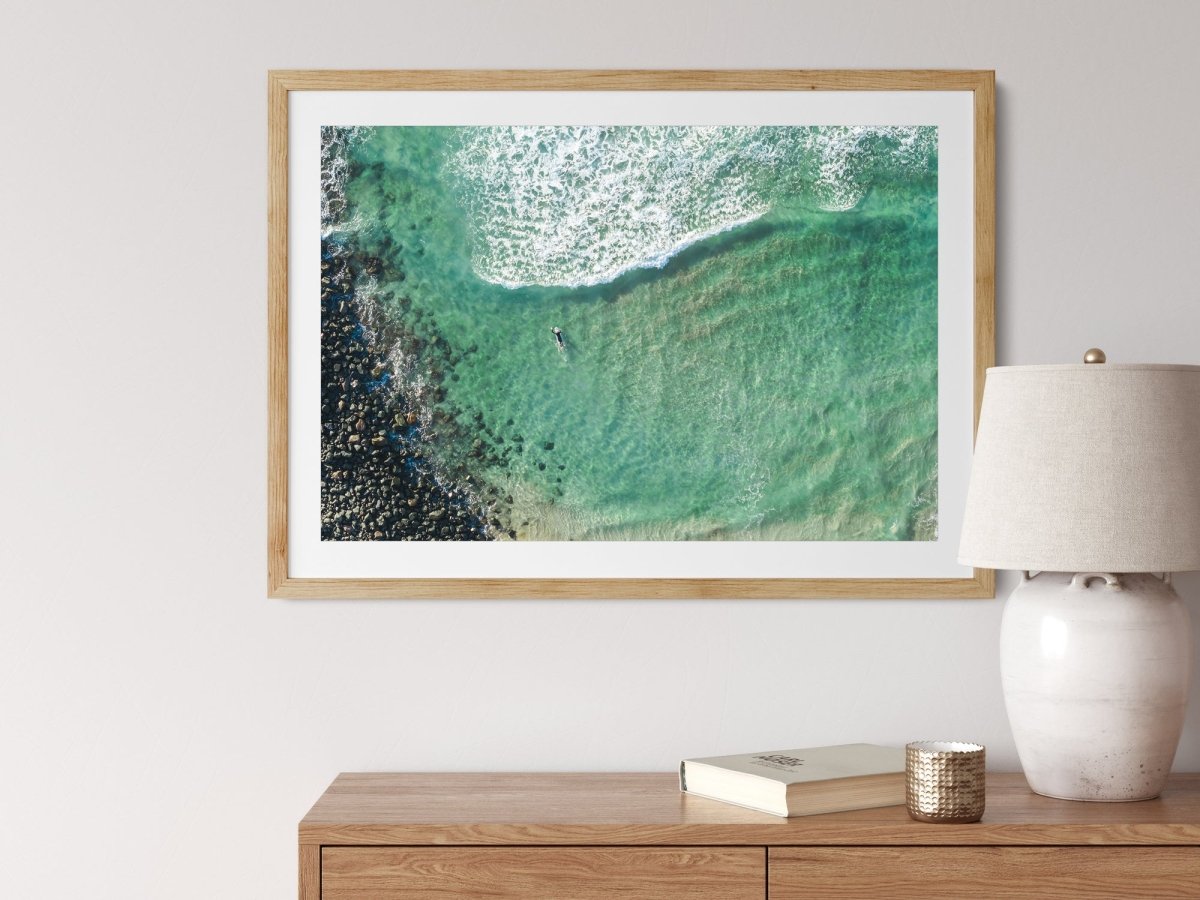 "Stone & Sea" Photography Print - Belinda Doyle - Australian Photographer & Resin Artist