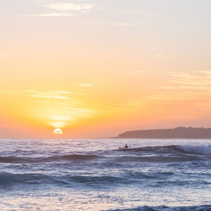 "Sunrise Paddle" Photography Print - Belinda Doyle - Australian Photographer & Resin Artist