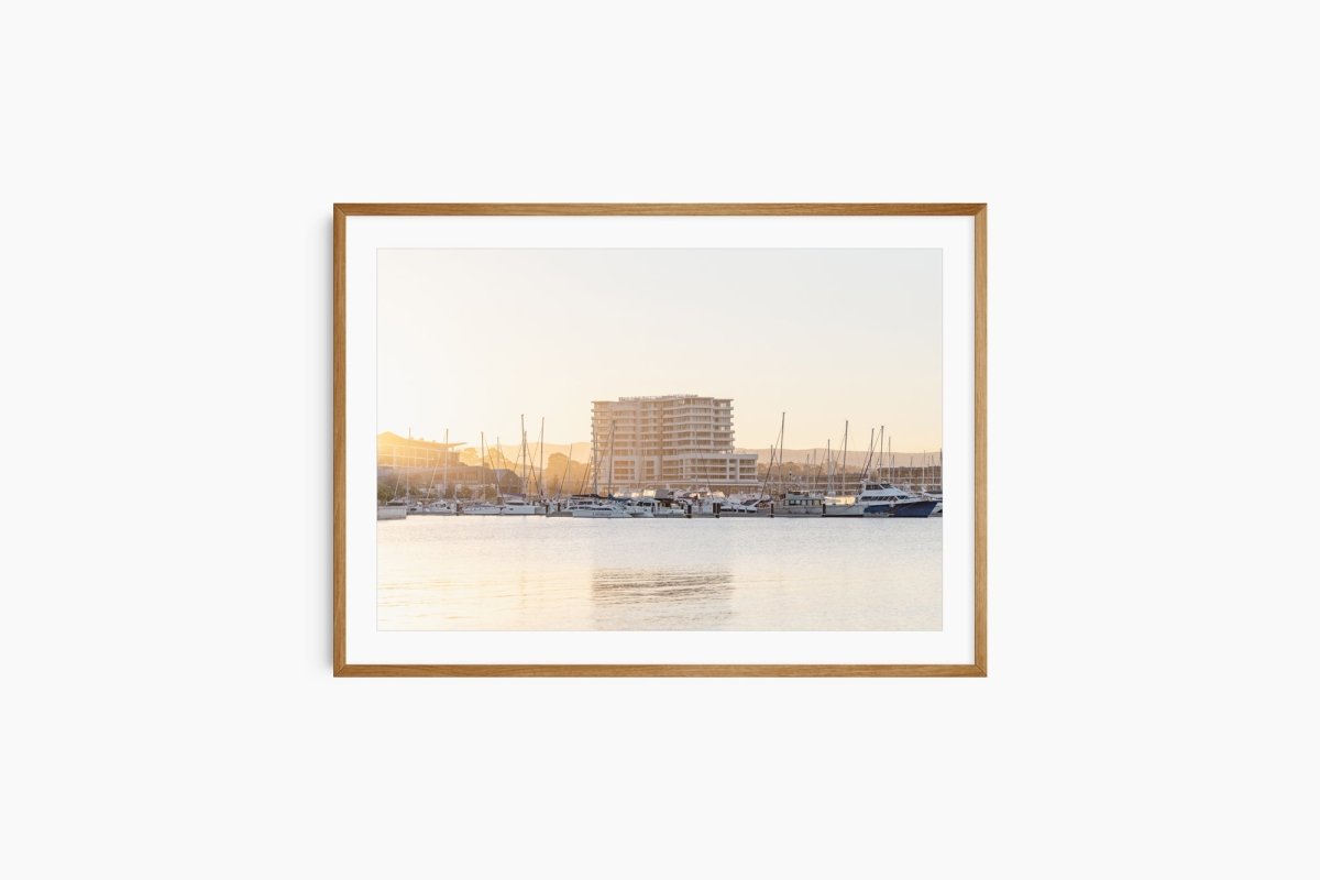 "Sunwashed Marina" Photography Print - Belinda Doyle - Australian Photographer & Resin Artist