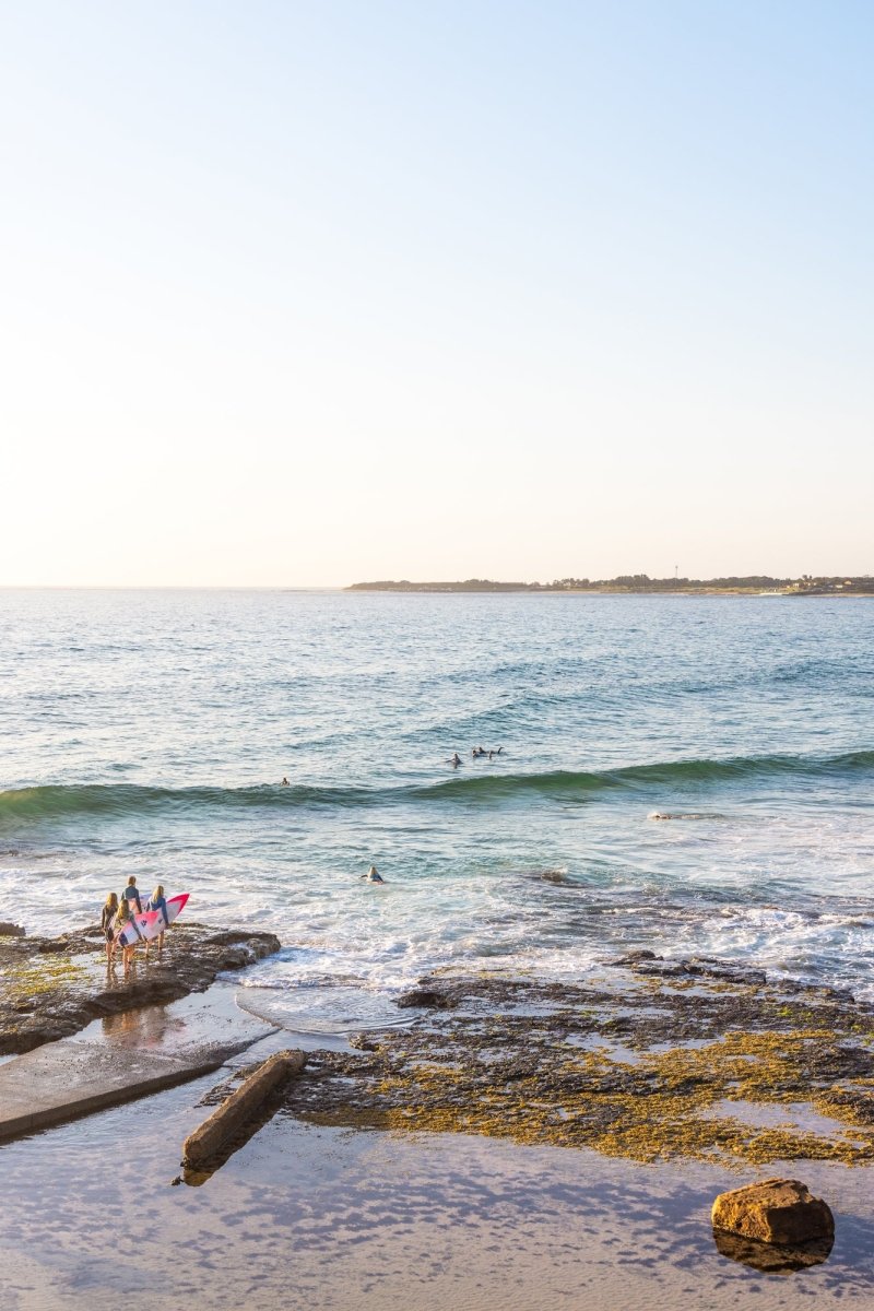 Woonona "Surf Sisterhood" Acrylic Block - Belinda Doyle - Australian Photographer & Resin Artist