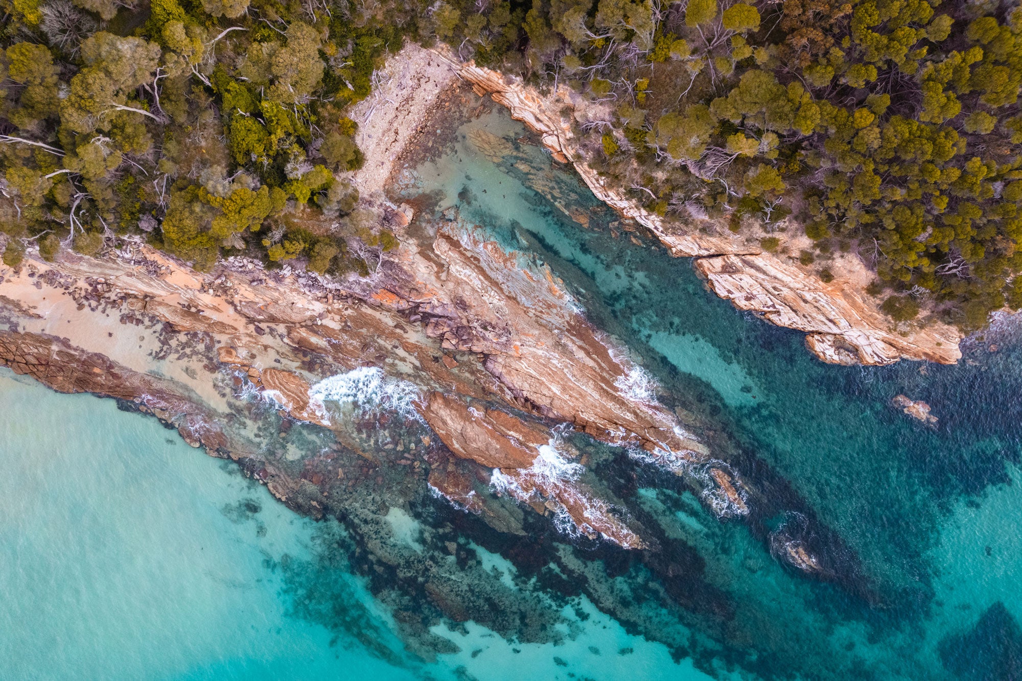 "Textured Coast" Photography Print - Belinda Doyle - Australian Photographer & Resin Artist