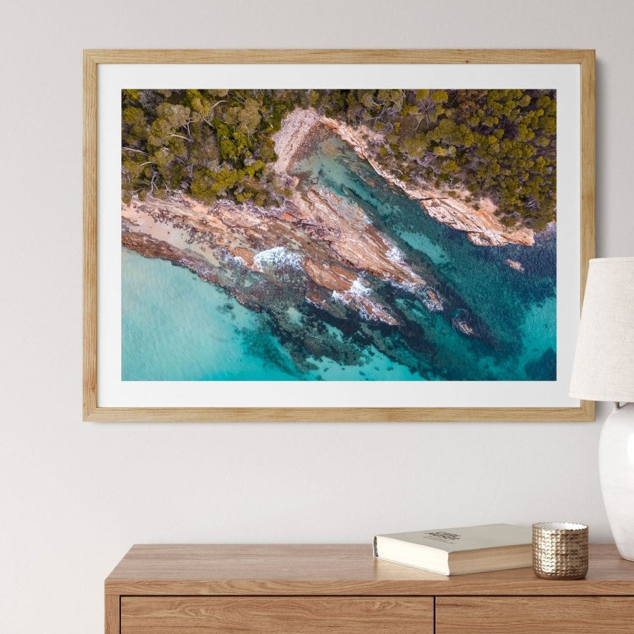 "Textured Coast" Photography Print - Belinda Doyle - Australian Photographer & Resin Artist