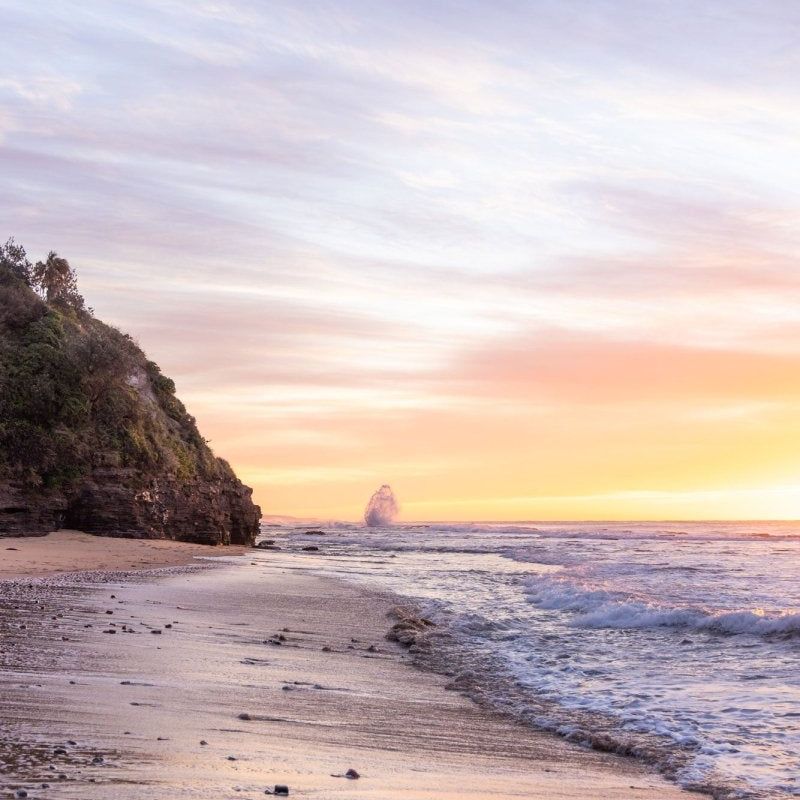 Thirroul "Morning Song" Acrylic Block - Belinda Doyle - Australian Photographer & Resin Artist