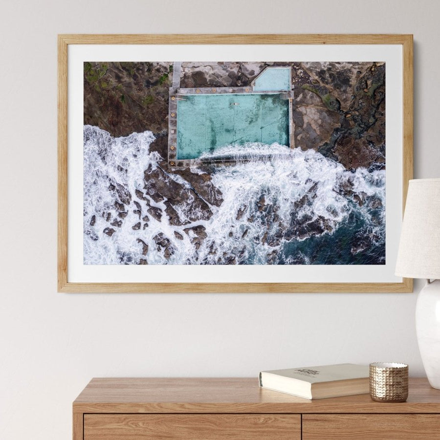 "Tidal Blue" Photography Print - Belinda Doyle - Australian Photographer & Resin Artist