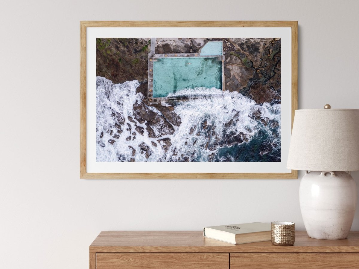 "Tidal Blue" Photography Print - Belinda Doyle - Australian Photographer & Resin Artist