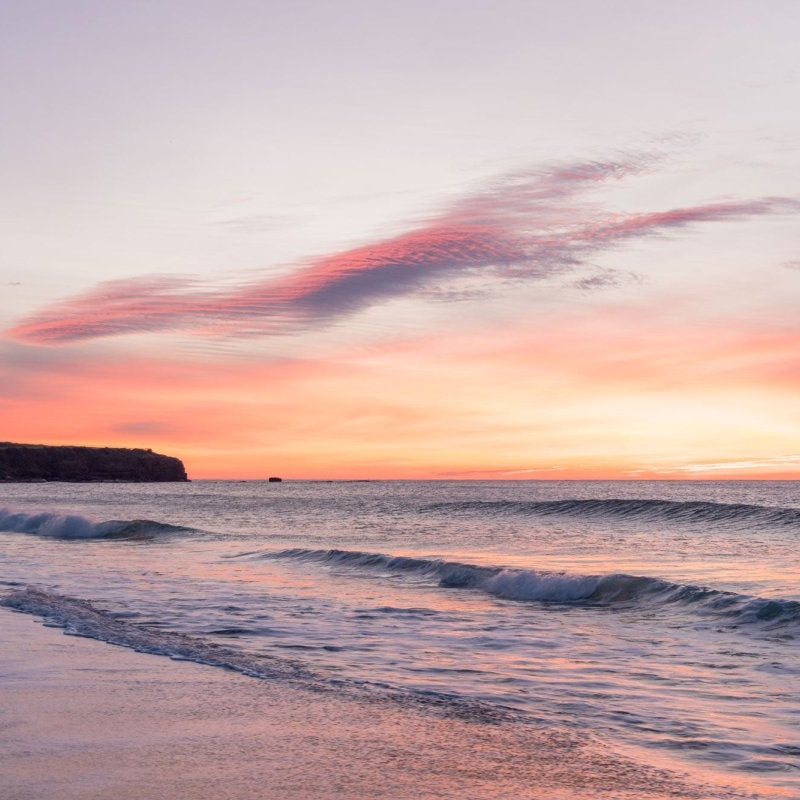 Wollongong "Winged Sunrise" Acrylic Block - Belinda Doyle - Australian Photographer & Resin Artist
